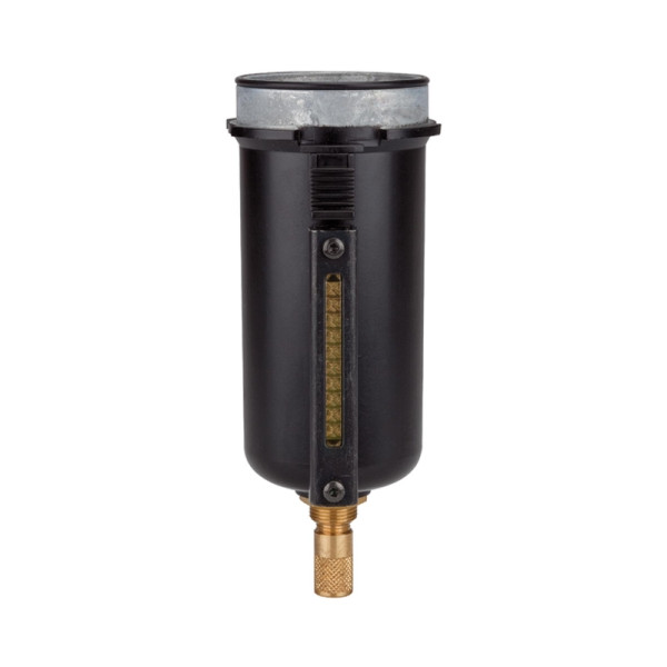 Riegler Metallbehälter mit Sichtrohr, inklusive O-Ring, mit vollautomatischem Ablass, 135862