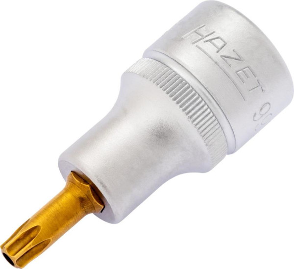 Hazet Schraubendreher-Steckschlüsseleinsatz TORX®, Vierkant hohl 12,5 mm (1/2 Zoll), Tamper Resistant TORX® Profil, T30H, 992-T30H