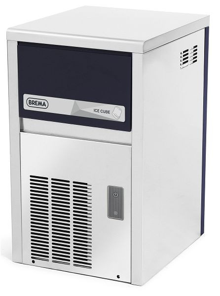 Brema Eiswürfelbereiter als Kegeleiserzeuger, Eisproduktion: ca. 22kg / 24 Stunden, Luftkühlung, R290, 260 W, 355x404x590 mm, MICE18HCA