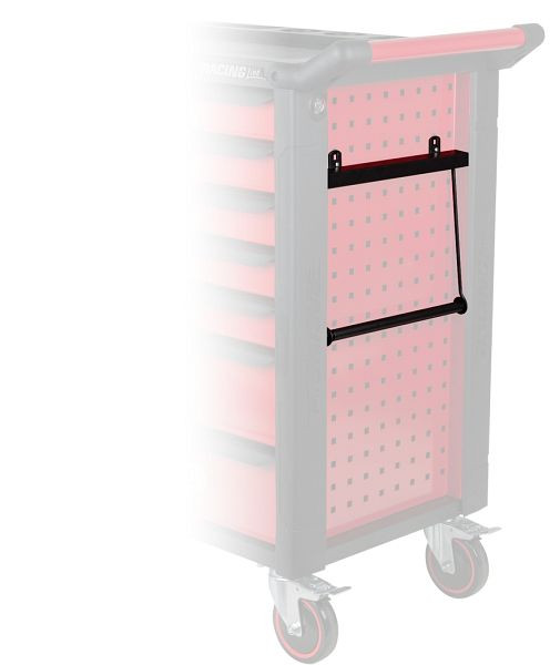 KS Tools RACINGline Papierrollenhalter, schwarz, 826.9003