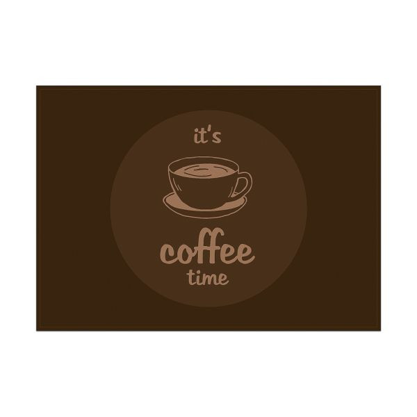 Showdown Displays Tischsets Kaffeezeit Dunkelbraun, 450 x 1,5 x 320 mm, PLM6GI35