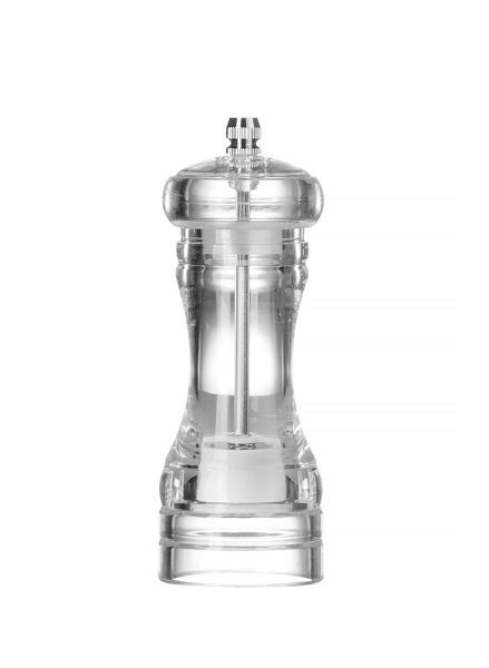 Hendi Acryl-Pfeffermühle, Transparent, ø50 x 140mm, 469644