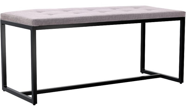 CLP Sitzbank Barci B Stoff, grau, 325069, 4255716336844