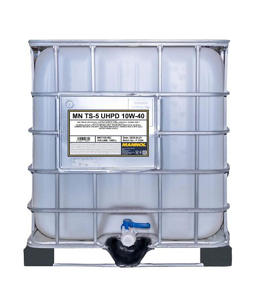 MANNOL Mehrbereichsöl 7105 TS-5 UHPD 10W-40, VE: 1000 l, MN7105-IBC