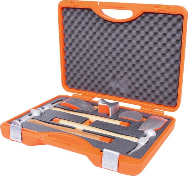 KS Tools Aluminium-Karosserie-Ausbeul-Satz, 7-teilig, 140.2475