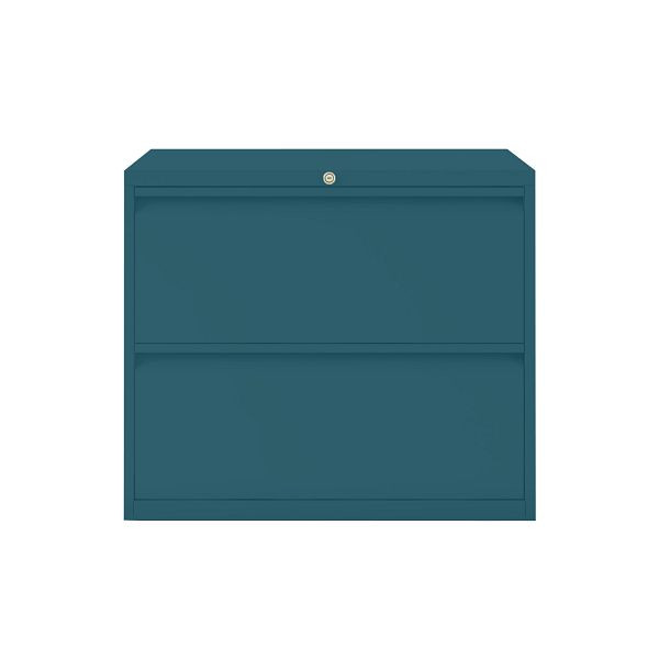 Bisley Essentials Schubladenschrank, Höhe 693-717 mm, 653 ozeanblau, YESF0807653