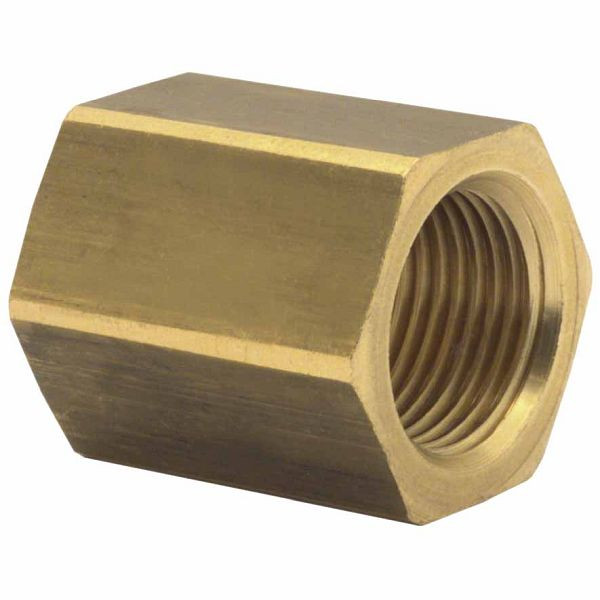 ELMAG Muffe, Innengewinde 1/4', Messing, 46212, 9004853462122