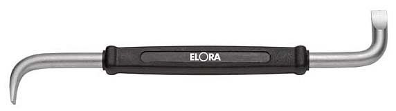 ELORA Winkelschraubendreher mit Kunststoffgriff, Schlitz, 740-8, 0740000081001