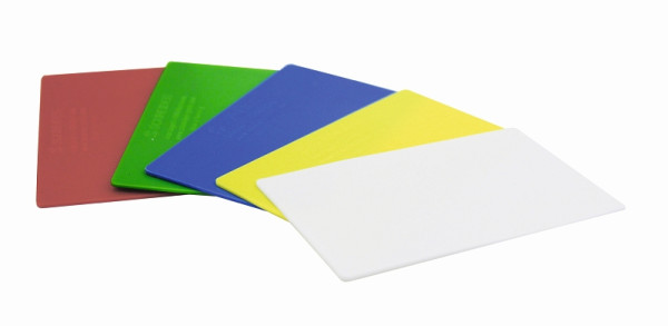 Schneider Einsteckkarten-Set, 5-farbig / 85 x 49 x 1 mm, 690000