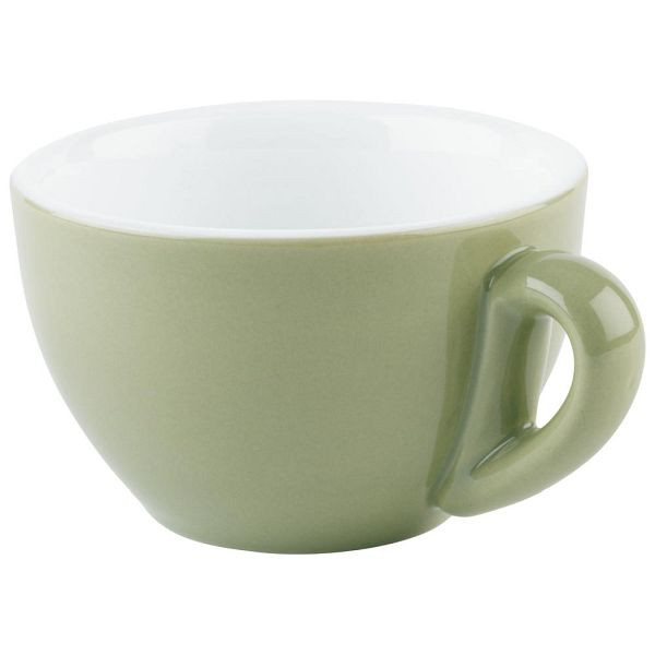 APS Kaffeetassen in grün Ø 9,5 cm, Höhe: 6 cm, 200 ml, VE: 6 Stück, 16004