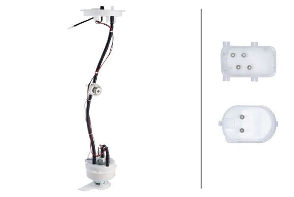 HELLA Kraftstoff-Fördereinheit, 12V, elektrisch, 5-polig, mit Dichtung, 8TF 358 302-921