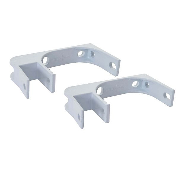Mendler 2er-Set Deckenhalterung für Markise HWC-E31 E49, Wandhalterung Deckenmontage Adapter, 2x58543