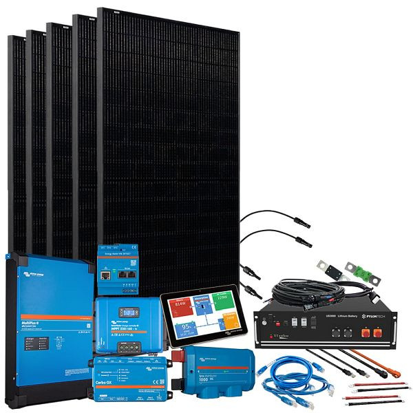 Offgridtec HomePremium S USV Solaranlage 2250Wp 3,5kWh LiFePo4 Speicher 1-phasig mit Stromzähler, 4-01-019495-001