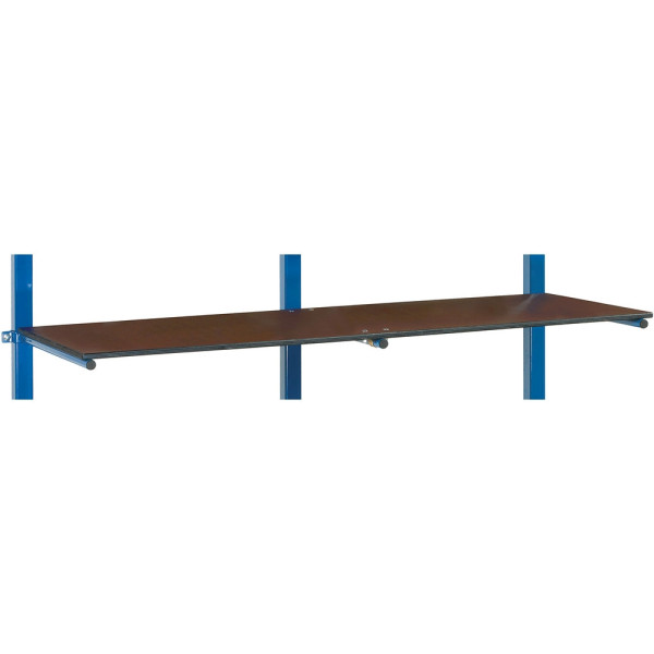 Fetra Etagenboden für Tragarmwagen mit PVC - Zubehör - 1200 x 600 mm - inkl. Befestigungsmaterial, E4614-1ET