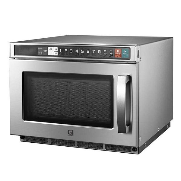 Gastro-Inox programmierbarer 17 Liter Mikrowelle 2100W, 101.304