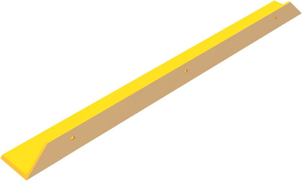 Schake Schrammbord Stahlwinkel 100 x 150 x 10 mm für Dübel Befestigung, Gesamtlänge: 1500 mm, 477_48BG