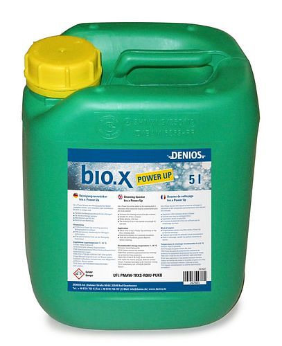 DENIOS Reinigungsverstärker biohne x Power Up, 5 Liter, Additiv für biohne x, VOC-frei, VE: 5 Liter, 267-681