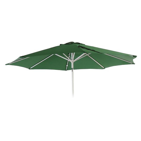Mendler Ersatz-Bezug für Sonnenschirm N18, Sonnenschirmbezug Ersatzbezug, Ø 2,7m Stoff/Textil 5kg, grün, 81636