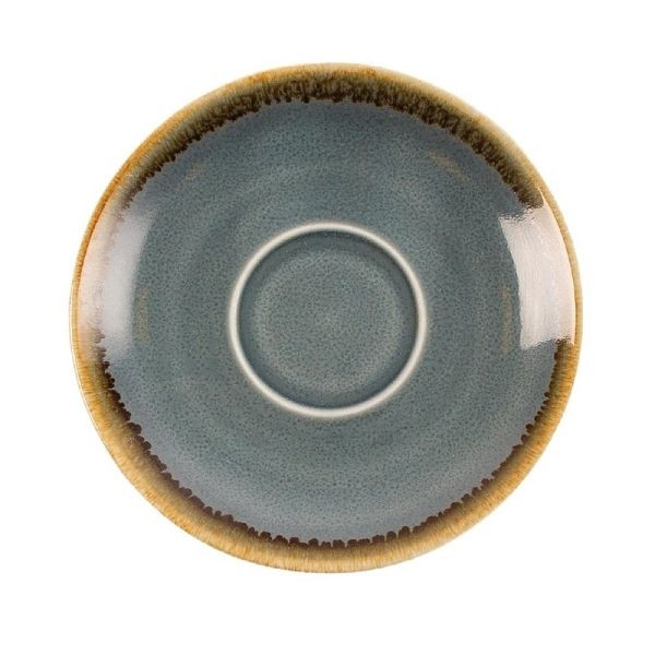Olympia Kiln Untertassen Ozean 11,5cm, VE: 6 Stück, GP345