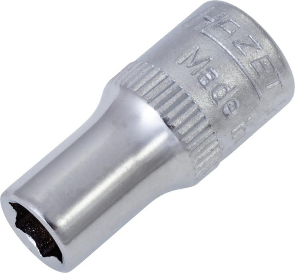 Hazet Steckschlüsseleinsatz, Sechskant, Vierkant hohl 6,3 mm (1/4 Zoll), Außen-Sechskant-Tractionsprofil, 7/32 ", 850A-7/32