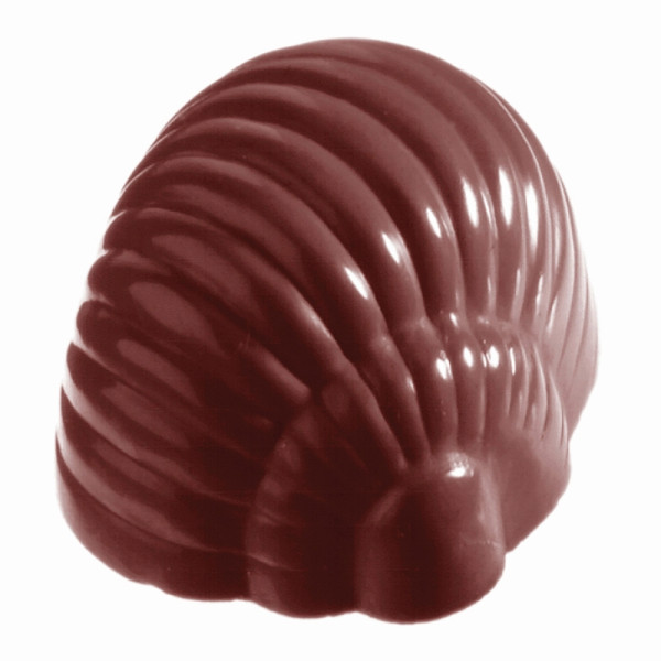 Schneider Schokoladen-Form Schnecke mit Riefen, 35x29x21mm, 275x135 mm, 421084
