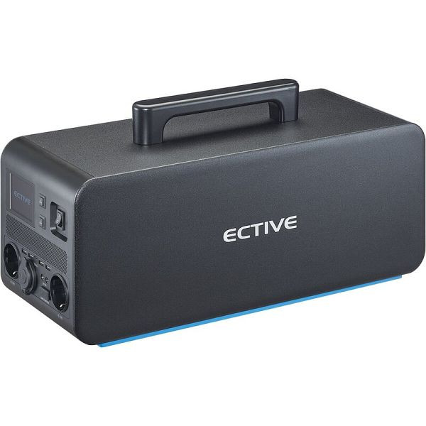 ECTIVE BlackBox 15 Powerstation 1500W 1497,6Wh Reine Sinuswelle 230V Lithiumbatterie 58,5Ah 25,6V, TN3676