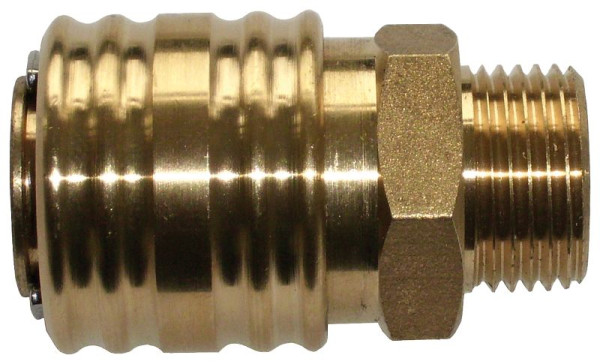 SW-Stahl Druckluft-Schnellkupplung, 1/4" Außengewinde, 25079L