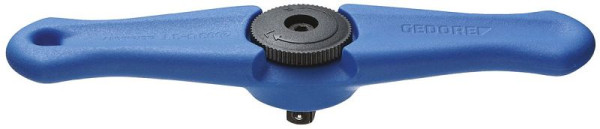 GEDORE Quergriffknarre 1/4", 140 mm, mittige Anordnung des Antriebsvierkants, 1791532