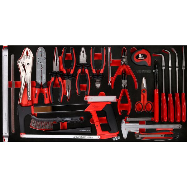KS Tools PERFORMANCEplus Werkzeugsatz 36-teilig Zangen und Messwerkzeug, 813.0036