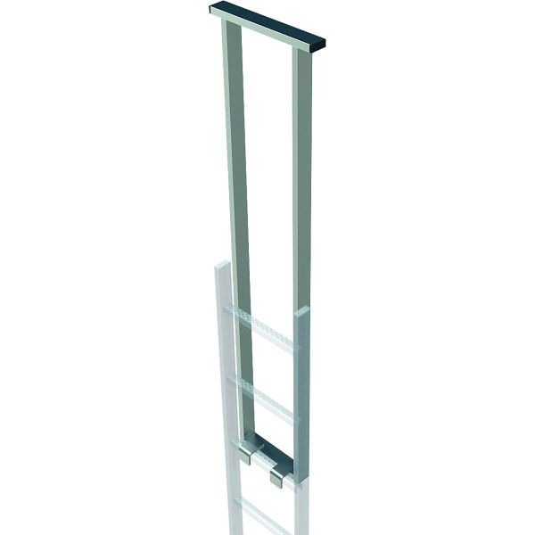 ZARGES Einstieghilfe doppelseitig, Stahl verzinkt, Lichte Weite 400 mm, 47234