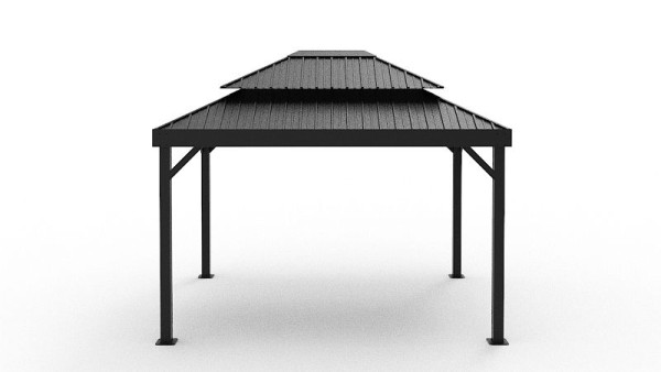 SOJAG Pavillon London Schwarz, 424x299x310cm, SJ50887