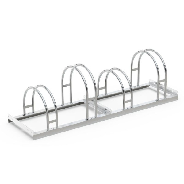 R&R Solutions Fahrradständer Economy R5S - 4 Fahrräder, einseitig, 350 mm Radstand, RR102561
