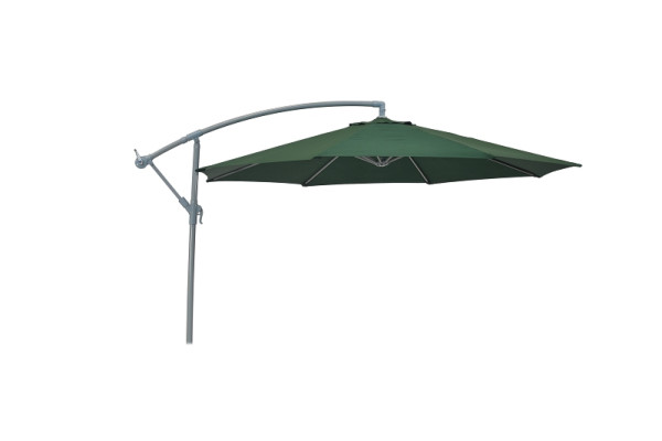 Merxx Ampelschirm, Ø 300 cm, inkl. Hülle, grün, 29015-314
