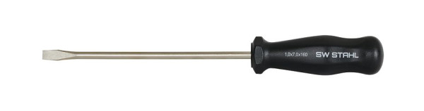 SW-Stahl Schraubendreher, Schlitz, 7 mm x 150 mm, 30104L