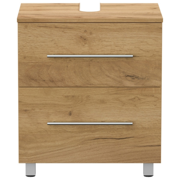 Posseik Mondial Universal Unterbau auf Standfüßen 55 cm SoftClose eiche gold, UNTUNI55CM000010DE
