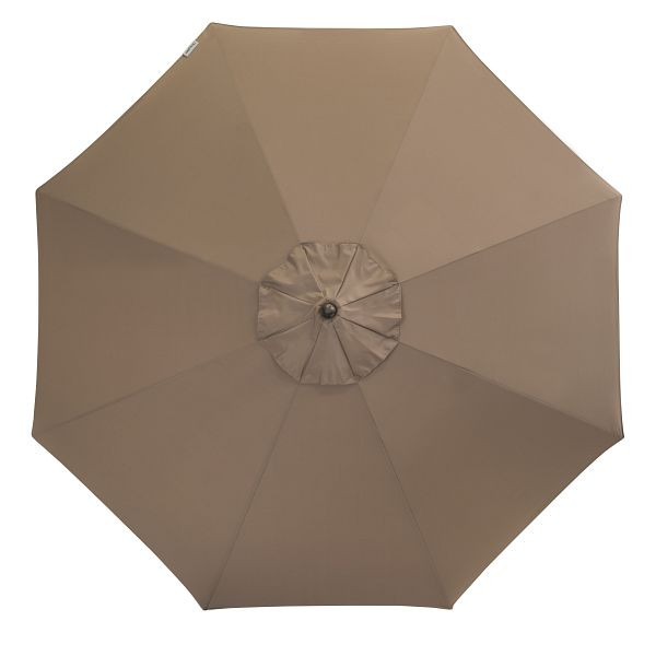 doppler ALU WOOD Ultra 350, circa 350cm, 8 teilig, Esche hell, Design 846 greige, 438316846