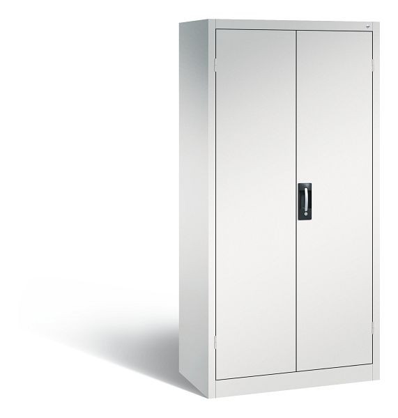 C+P Büro-Drehtürenschrank Acurado, H1950xB930xT500 mm, Lichtgrau, 9280-05 S10078