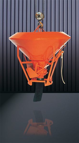 Eichinger Betonsilo 1010.30, 1123l, Angeschweißte Kette, Federzug, Auslauf Ø 150 mm, Modell IMER, 10103000300000