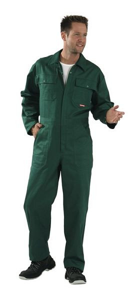 Planam BW 290 Rallyekombi mit verdecktem Reißverschluss, mittelgrün, Größe 58, 0139058