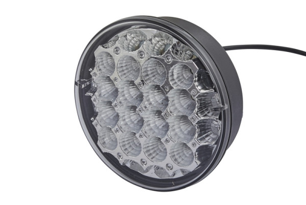 HELLA Blinkleuchte, LED, 12/24V, Anbau/geschraubt, Lichtscheibenfarbe: glasklar, Kabel: 500mm, Stecker: offene Kabelenden, 2BA 344 200-031