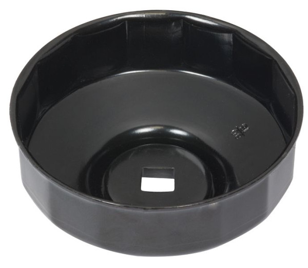 SW-Stahl Ölfilterschlüssel, Stahl, 3/8'' Antrieb, 80 mm, 15 Kanten, 08460-80/15