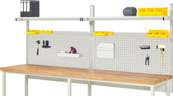 RAU System-Aufbau - Komplettset 01, für Produktbreite 3000 mm, RAL7035/RAL7035, EE-BW-KS-01-3000.12