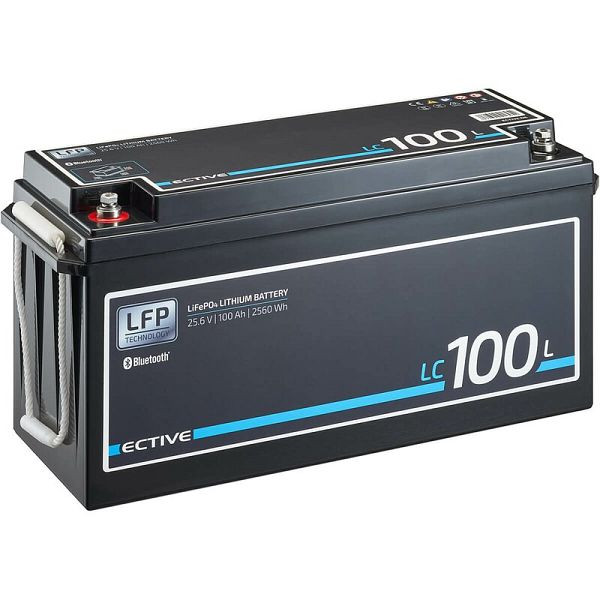 ECTIVE LC 100L BT 24V LiFePO4 Lithium Versorgungsbatterie 100 Ah, TN3641