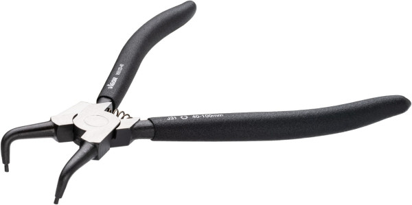 VIGOR Sicherungsring-Zange, 230 mm, Spitzen 90° abgewinkelt (Form D), V6510D-40