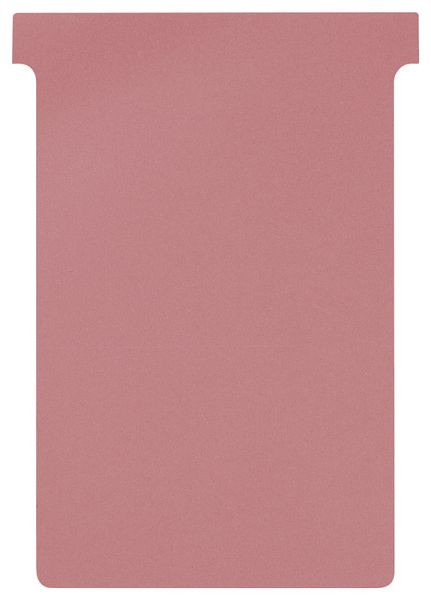 Eichner T-Karten für alle T-Card Systemtafeln - Größe XL, Rosa, VE: 100 Stück, 9096-00020