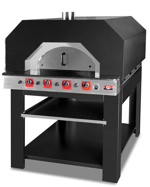 GMG Gas-Pizzaofen Classic, 12x Ø 30cm, 34 kW, GAS, Schamottsteinboden, 1 Backkammer, PFG-TN2
