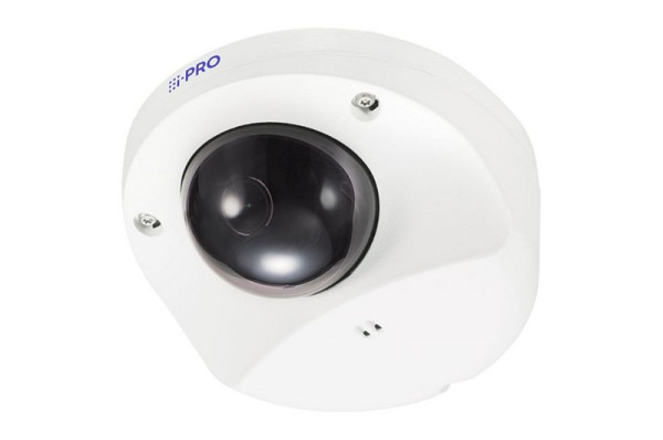 i-Pro Netzwerk Compact Dome S-Serie, 4MP@30fps, 2,4mm AI, IR, IK10, smocked, in, WV-S32402-F2LG