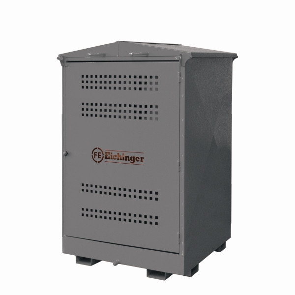 Eichinger Industrie Umweltschutzdepot, Maße 1780 x 1580 x 2340 mm, 3030.12 anthrazitgrau, 30301200000096