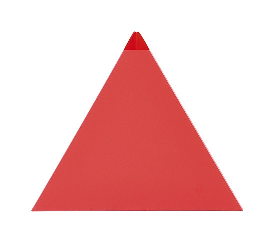 KROG Palettenhütchen, rot, 175 x 175 x 178 mm zur Kennzeichnung von Paletten, 5905555R