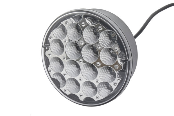 HELLA Nebelschlussleuchte - LED - 24/12V - Anbau - Lichtscheibenfarbe: glasklar - Kabel: 500mm - Stecker: offene Kabelenden - rechts/links, 2NE 344 200-061